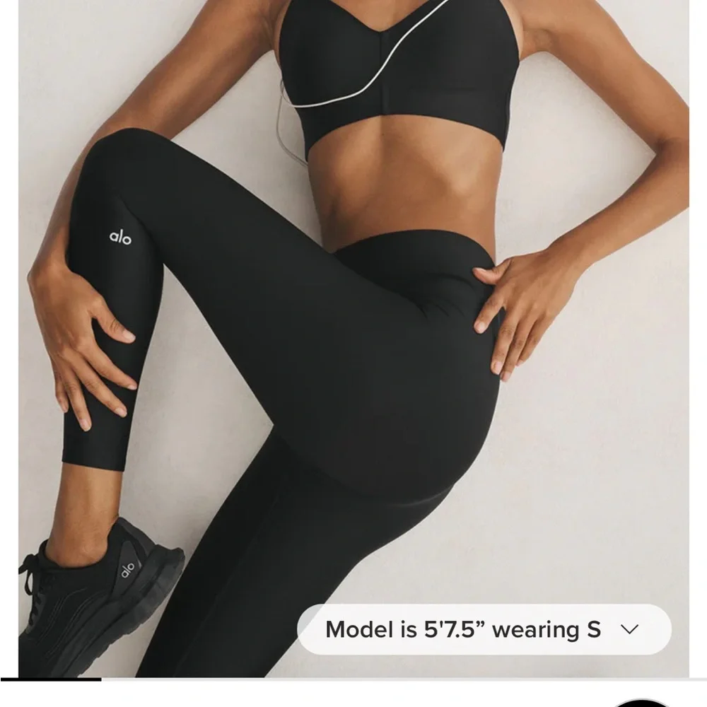 ALO Yoga 7/8 High-Waist Airlift Leggings - Picture 1 of 6